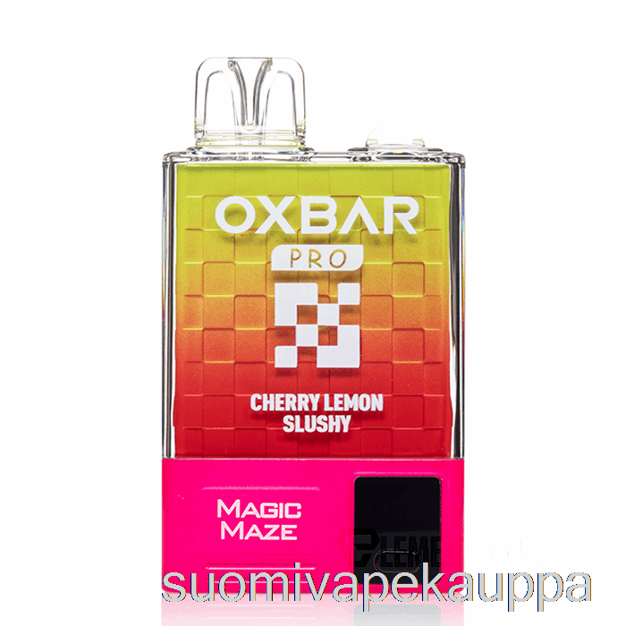 Vape Suomi Oxbar Magic Maze Pro 10000 Kertakäyttöinen Kirsikka Sitruuna Slushy - Pod Mehu